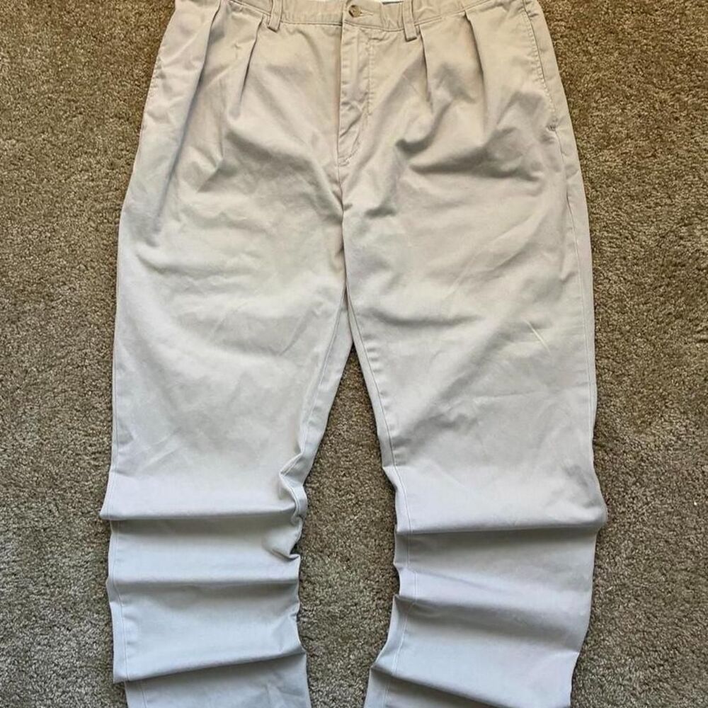 Vintage 2000s Polo Ralph Lauren “Classic Fit” Double Pleated Chino - Mens 36x34